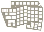 Acrylic ErgoDonk Zero key plate