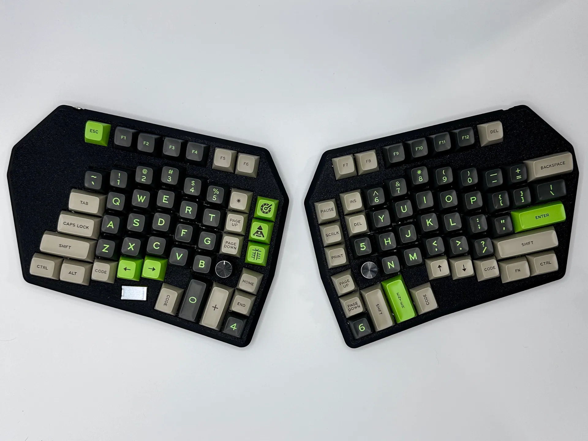 3d printed ErgoDonk Zero case